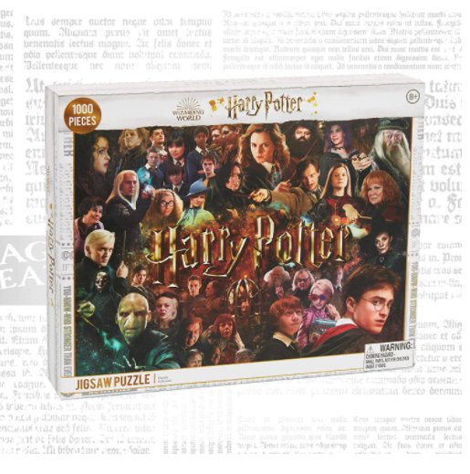 Jigsaw, puzzle, Harry Potter, Collage, 1000 el. Jigsaw