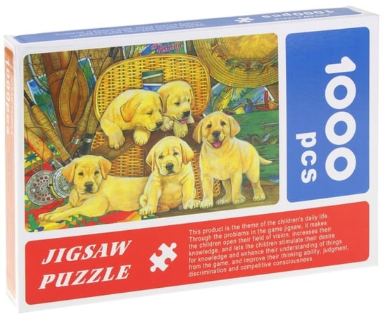 Jigsaw, puzzle, Labradory - szczeniaki, 1000 el. Jigsaw