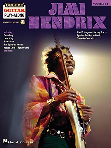Jimi Hendrix: Deluxe Guitar Play-Along Volume 24 Opracowanie zbiorowe