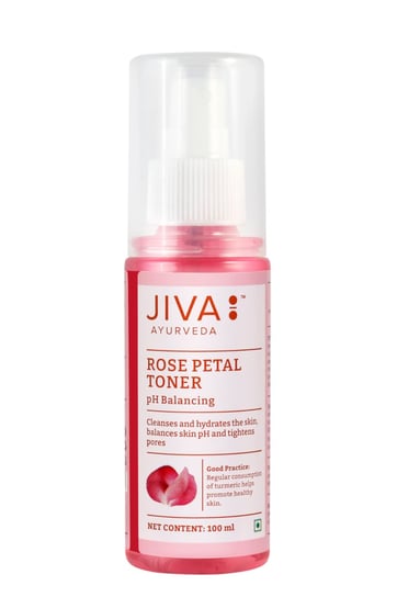 JIVA, Woda z płatków róży, 100ml JIVA