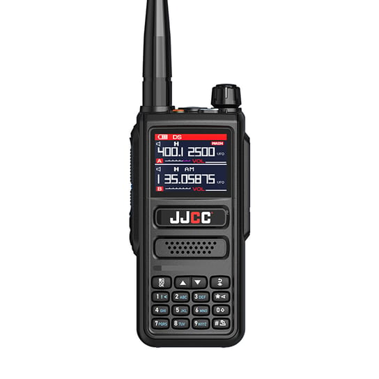 JJCC AC-8810 FM + AirBand, radiotelefon 144/220/350/430 MHz z odbiornikiem pasma lotniczego i radia FM HamRadioShop