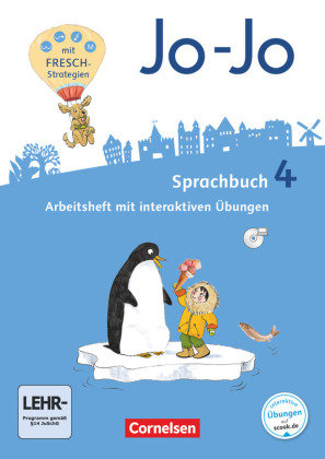 Jo-Jo Sprachbuch 4. Schuljahr - Allgemeine Ausgabe - Arbeitsheft Brunold Frido, Meeh Sandra, Naumann-Harms Henriette, Stanzel Rita