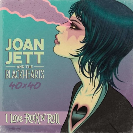 Joan Jett & The Blackhearts 40x40: Bad Reputation / I Love Rock-n-Roll: Bad Reputation / I Love Rock-n-Roll Z2 comics