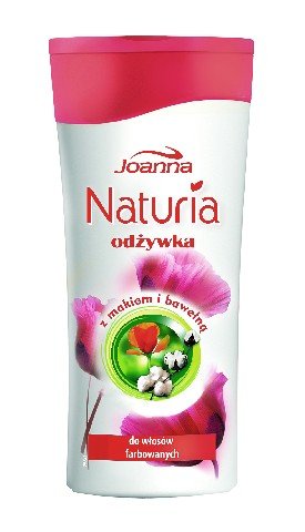 Joanna, Naturia, odżywka do włosów Mak i Bawełna, 200 g Joanna