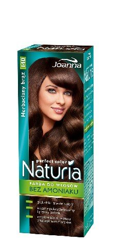 Joanna, Naturia Perfect Color, farba do włosów nr 140 Herbaciany Brąz Joanna