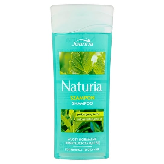 Joanna, Naturia, szampon z pokrzywą i zieloną herbatą, 100 ml Joanna