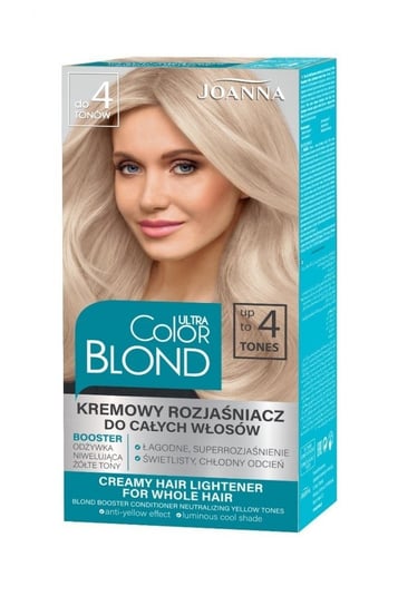 Joanna, Rozjaśniacz do włosów blond 4 tony Joanna