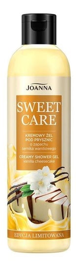 Joanna Sweet Care Kremowy żel pod prysznic o zapachu sernika waniliowego 240ml Joanna