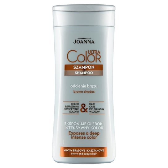 Joanna, Ultra Color System, szampon do włosów brązowych i kasztanowych, 200 ml Joanna