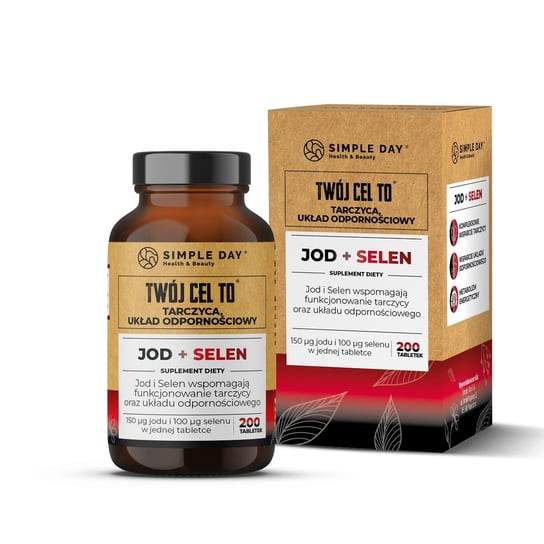 Jod + Selen - 200 tabletek Twój Cel To