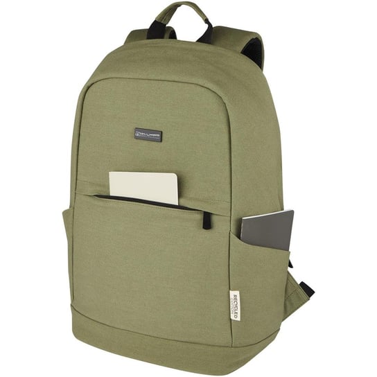 Joey 15,6-calowy plecak na laptopa z płótna z recyklingu z certyfikatem GRS o pojemności 18 l Inna marka