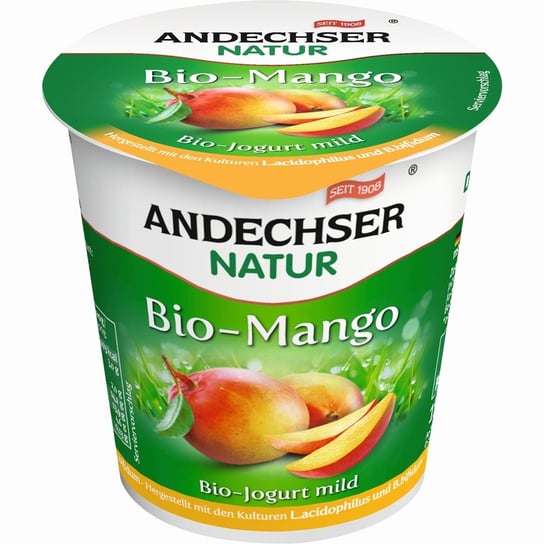 Jogurt z mango 3,7% tł. BIO 150 g Inny producent