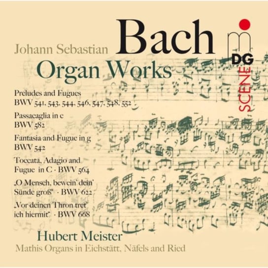 Johann Sebastian Bach: Organ Works Meister Hubert