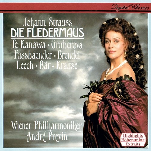 Johann Strauss II: Die Fledermaus (Highlights) André Previn, Wiener Philharmoniker