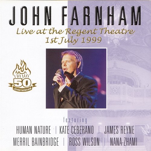 John Farnham Live At The Regent Theatre John Farnham