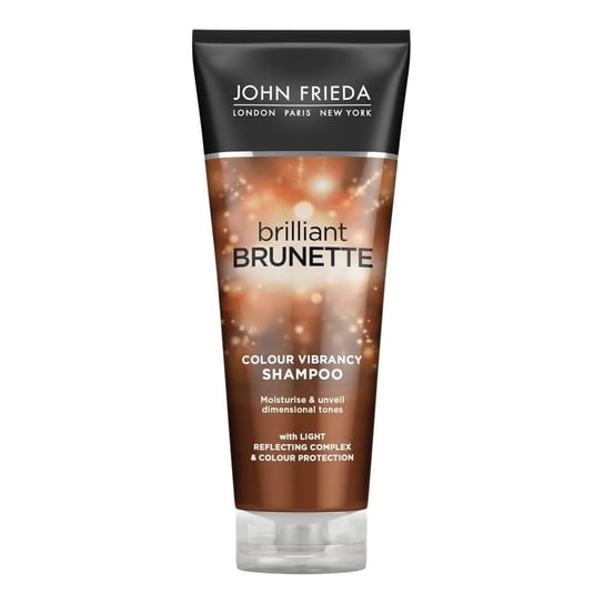 John Frieda, Brilliant Brunette, szampon nawilżający do brązowych włosów, 250 ml John Frieda