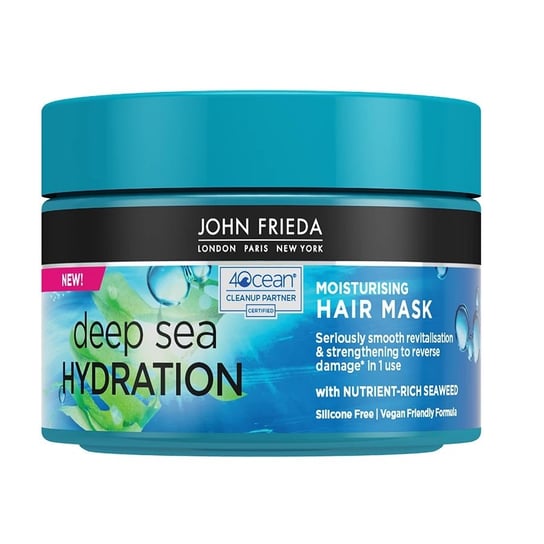 John Frieda, Deep Sea Hydration, Nawilżająca maska do włosów, 250 ml John Frieda