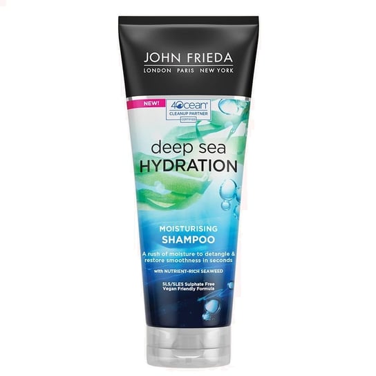 John Frieda, Deep Sea Hydration, Nawilżający szampon do włosów, 250 ml John Frieda