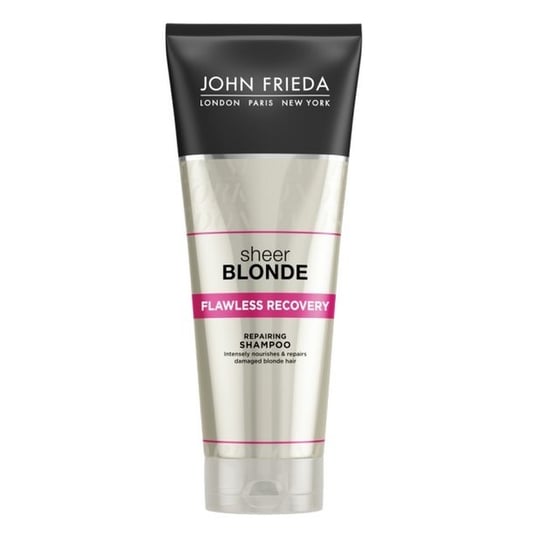 John Frieda, Sheer Blonde Flawless Recovery, szampon odbudowujący do blond włosów, 250 ml John Frieda