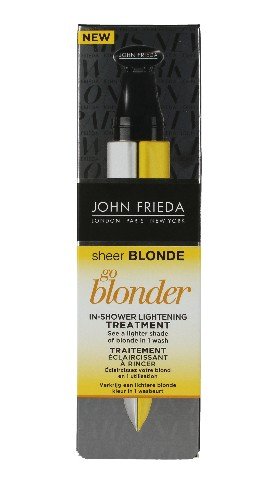 John Frieda, Sheer Blonde, kuracja rozjaśniająca pod prysznic do włosów blond Go Blonder, 34 ml John Frieda