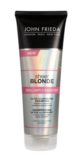 John Frieda, Sheer Blonde, szampon nadający połysk do włosów blond Brilliantly Brighter, 250 ml John Frieda
