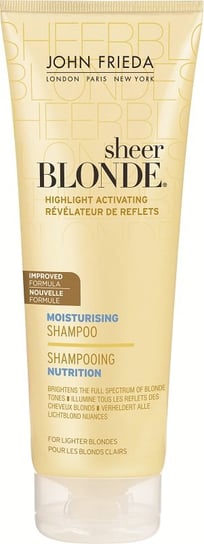 John Frieda, Sheer Blonde, wzmacniający szampon do włosów jasnych, 250 ml John Frieda