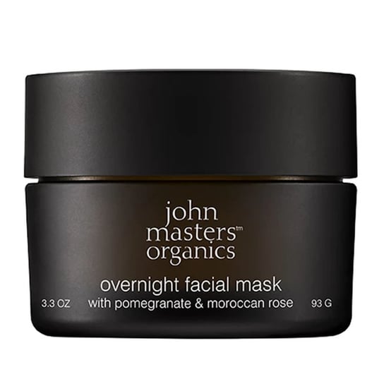 John Masters Organics Overnight Facial Mask, Maska do twarzy na noc z granatem i różą 93g John Masters Organics