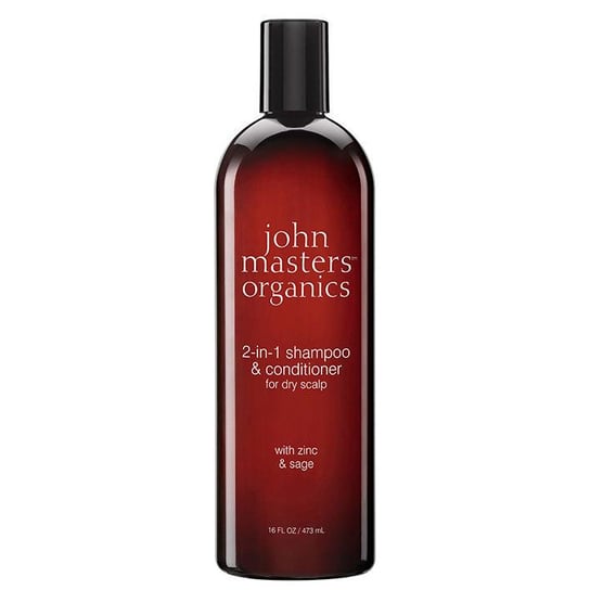 John Masters Organics Zinc and Sage, Szampon z odżywką do włosów przetłuszczających się i z łupieżem 473ml John Masters Organics