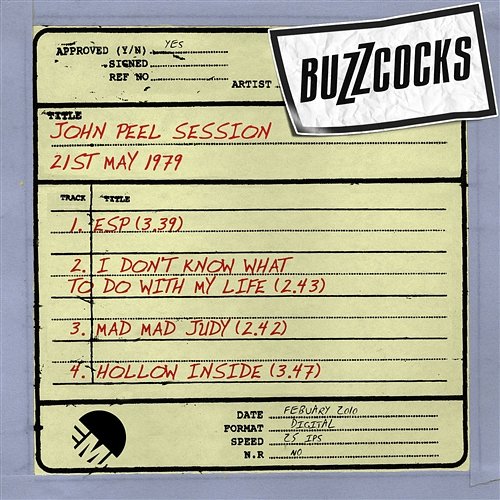 John Peel Session [21st May 1979] Buzzcocks