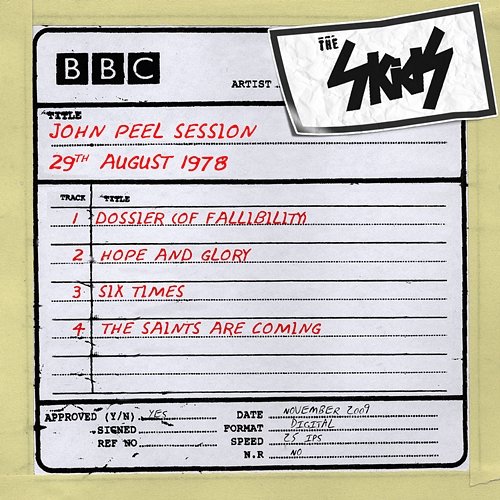 John Peel Session 29th August 1978 Skids