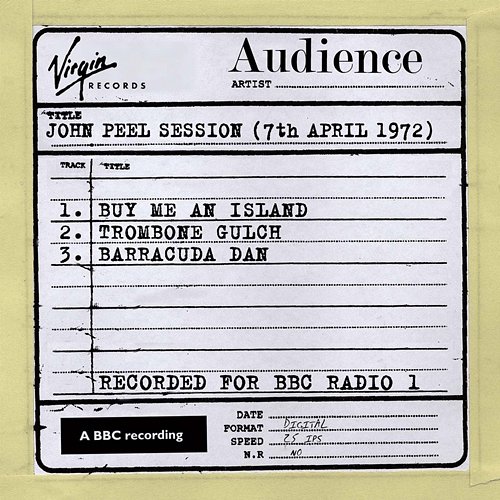 John Peel Session (7th April 1972) Audience