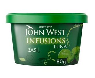 John West Infusions Tuna Basil 80g Inna marka