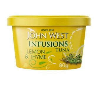 John West Infusions Tuna Lemon & Thyme 80g Inna marka
