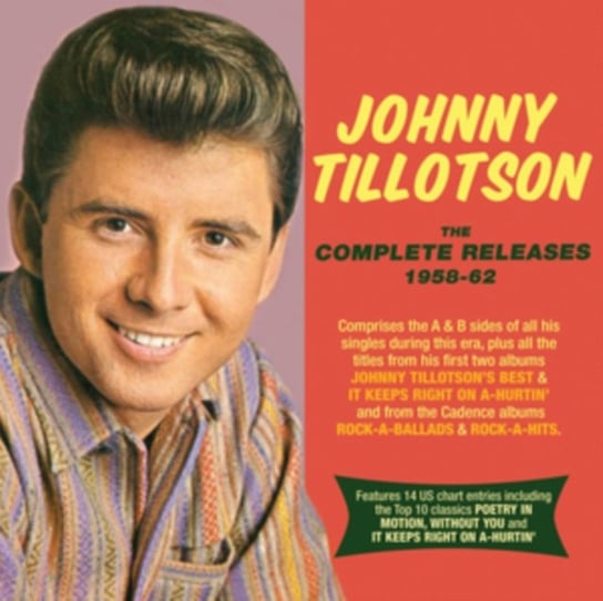 Johnny Tillotson - The Complete Releases 1958-62 Tillotson Johnny
