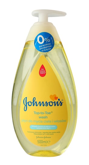 Johnson's Baby, Top-To-Toe, Płyn do mycia ciała i włosów dla dzieci, 500 ml Johnson