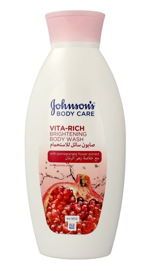 Johnson's Body Care, żel pod prysznic rozświetlający Vita-Rich - Granat, 400 ml Johnson's Body