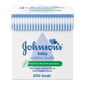 Johnsons, Patyczki higieniczne do uszu, 200szt. Johnsons