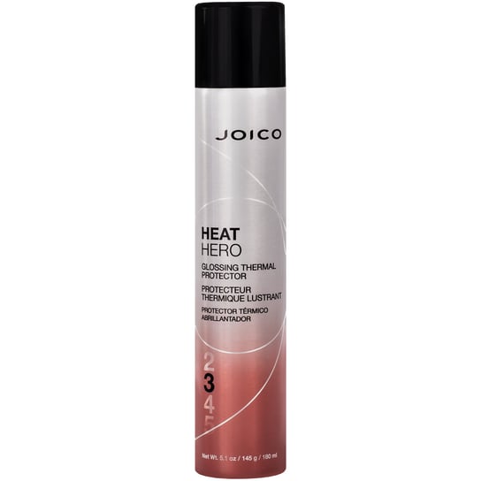 Joico, Heat Hero Glossing Thermal Protector, Spray Termoochronny Do Włosów Bez Parabenów, Zapobiega Rozdwajaniu, 180 ml Joico