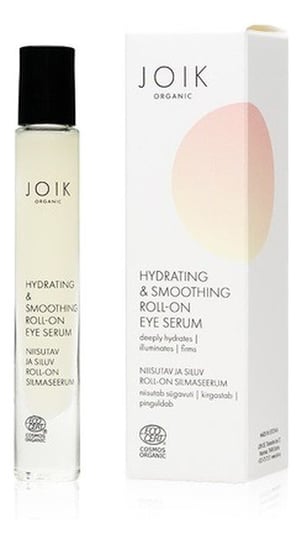 Joik, Organic hydrating & smoothing roll-on eye, serum nawilżająco-wygładzające serum pod oczy, 10ml Joik