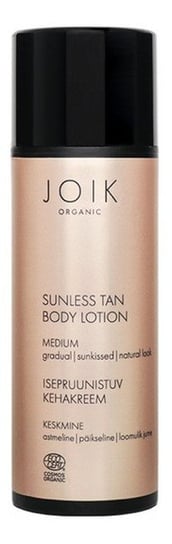Joik, Organic Sunless Tan Body Lotion samoopalający Balsam do ciała medium, 150ml Joik