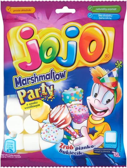 Jojo, pianki waniliowe Marshmallow Party, 180g Nestle