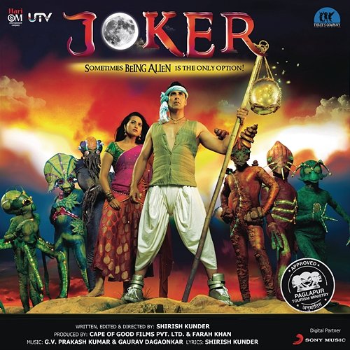 Joker (Original Motion Picture Soundtrack) G.V. Prakash Kumar, Gaurav Dagaonkar