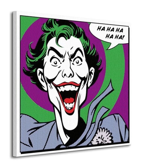 Joker Quote - obraz na płótnie DC COMICS
