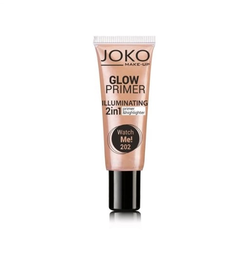 Joko, Make-Up Glow Primer Illuminating, baza i rozświetlacz w kremie 2w1 202 Watch Me!, 25 ml Joko