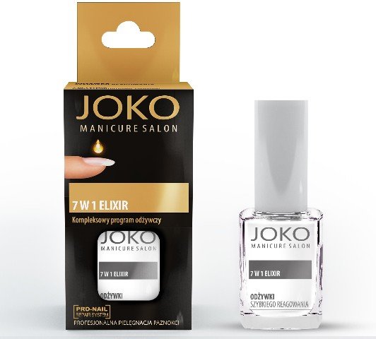 Joko, Manicure Salon, odżywka do paznokci 7w1 Eliksir odżywczy, 10 ml Joko