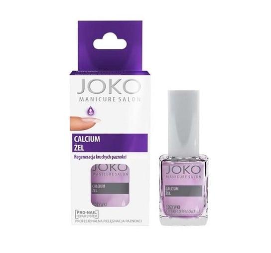 Joko, Manicure Salon, odżywka do paznokci regenerująca w żelu Calcium, 10 ml Joko