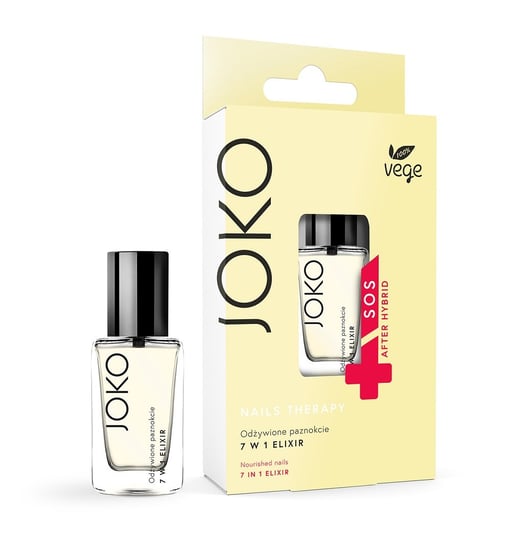 Joko, Nails Therapy, odżywka do paznokci eixir 7w1 odżywione paznokcie, 11 ml Joko