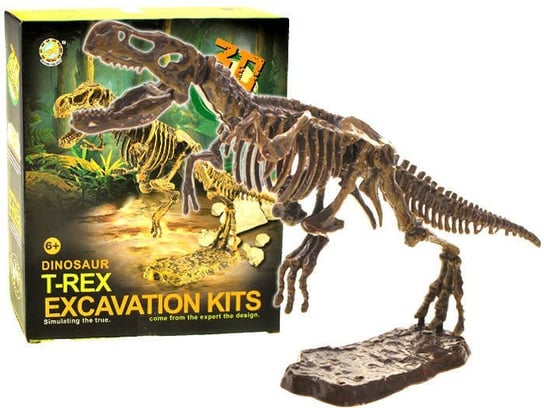 Jokomisiada, wykopaliska szkielet T-Rex 3D JOKOMISIADA
