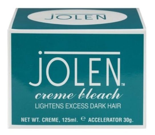 Jolen, Creme Bleach, rozjaśniacz włosków twarzy i ciała, 125 ml Jolen