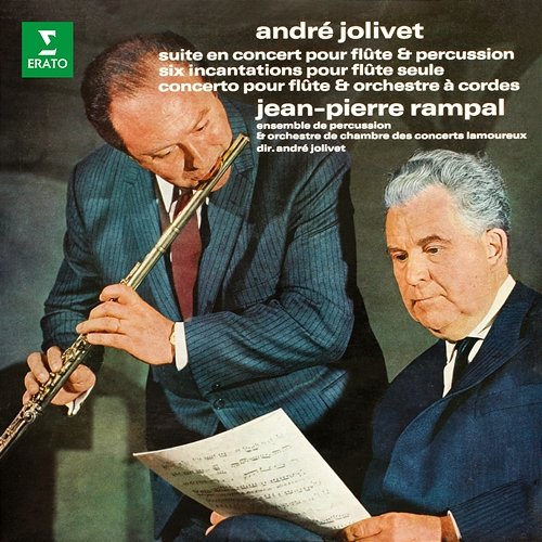 Jolivet: Suite en concert, Incantations & Concerto pour flûte Jean-Pierre Rampal
